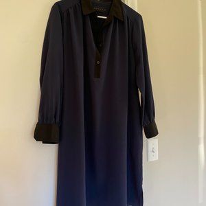 Hatch Navy Loose-fit Dress Size Small